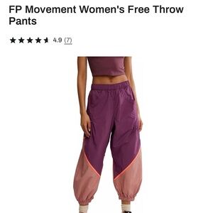 FP Movement by Free People Purple and Pink Joggers